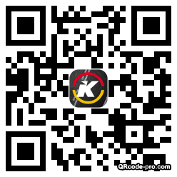 QR code with logo m3h0