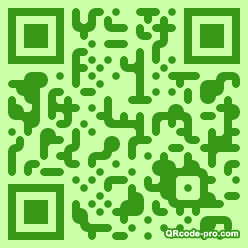 QR code with logo mCn0
