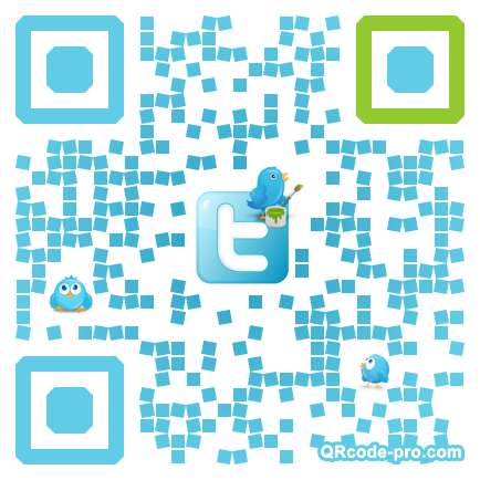 QR code with logo mIh0