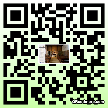 QR code with logo mbk0
