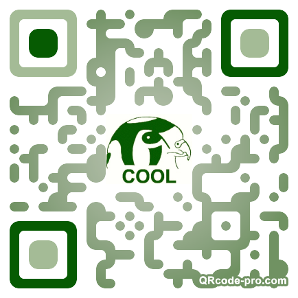 QR code with logo mxi0