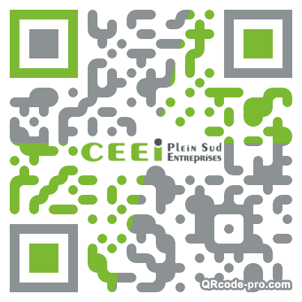 QR code with logo nIS0