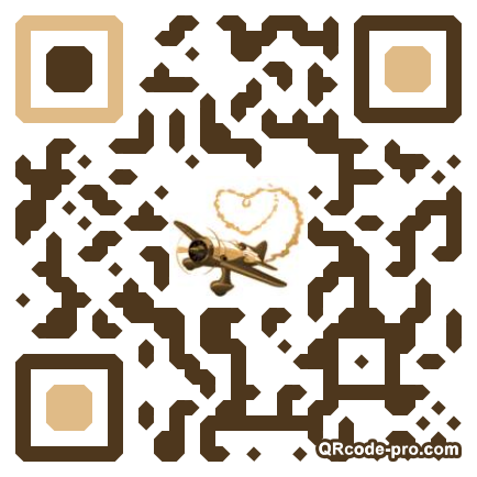 QR code with logo nOr0