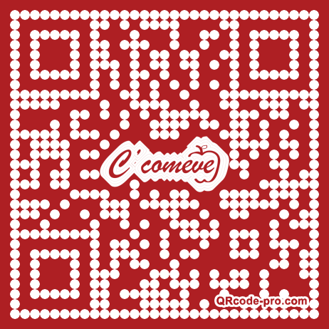 QR code with logo nSy0