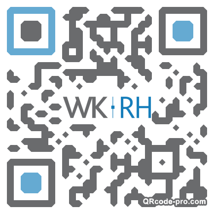 QR code with logo nWI0