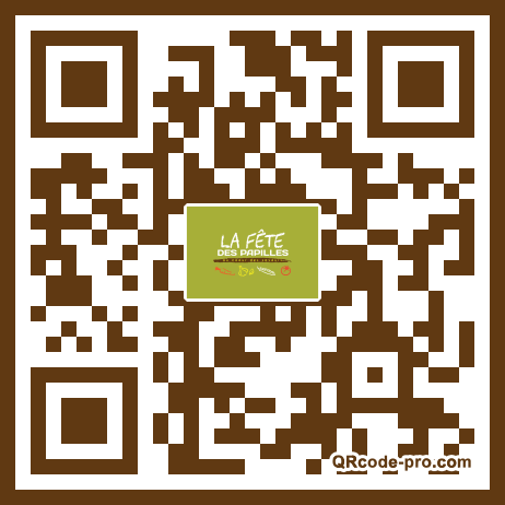 QR code with logo ntB0