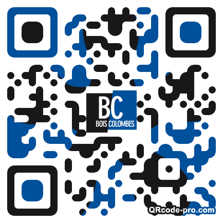 QR code with logo nuH0