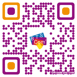 QR code with logo nuT0