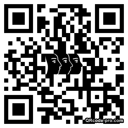 QR code with logo nvO0