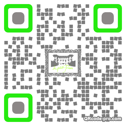 QR code with logo o9T0
