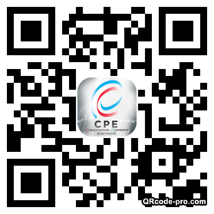 QR code with logo oFC0