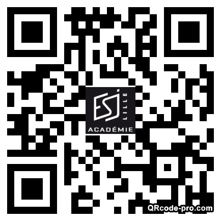 QR code with logo oKY0