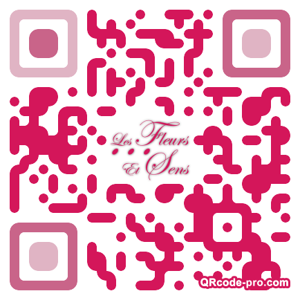 QR code with logo oOx0