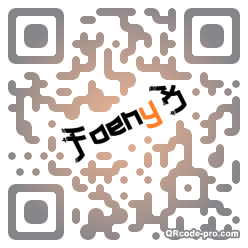 QR code with logo oPV0