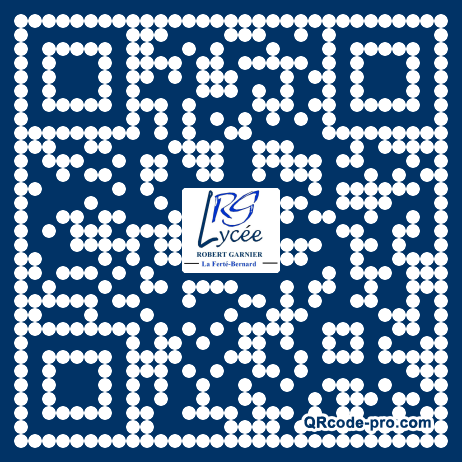 QR code with logo oPg0