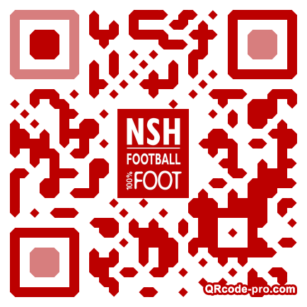 QR code with logo oRT0