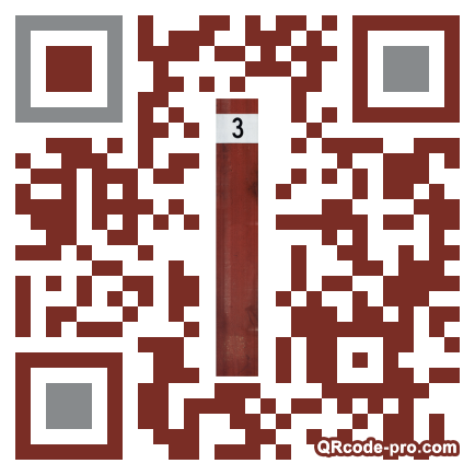 QR code with logo oUl0