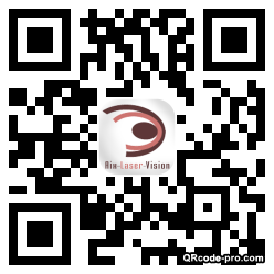 QR code with logo oZF0