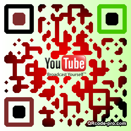 QR code with logo ob50