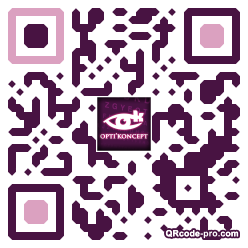 QR code with logo of50