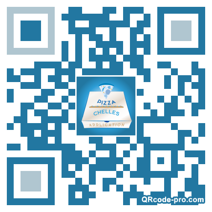 QR code with logo ofE0