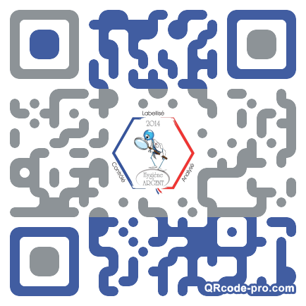 QR code with logo olG0