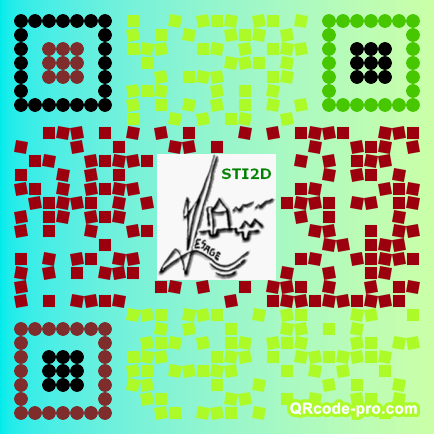 QR code with logo oxj0