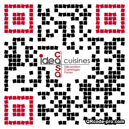QR code with logo oxs0