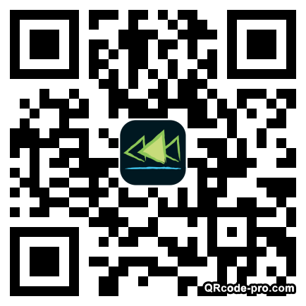 QR code with logo p2Z0