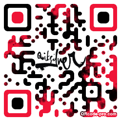 QR code with logo pCE0