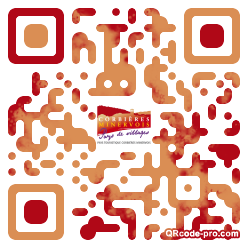 QR code with logo pCk0