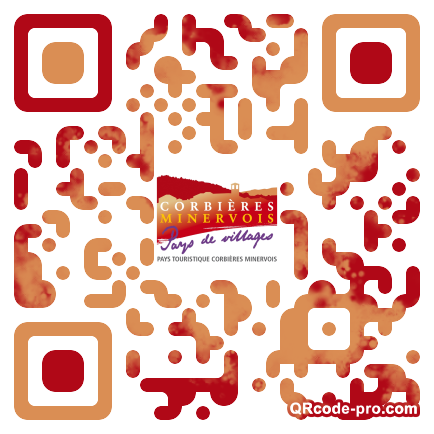 QR code with logo pCp0