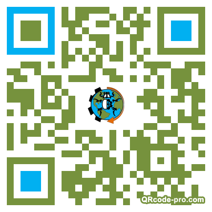 QR code with logo pDy0
