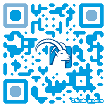 QR code with logo pF40