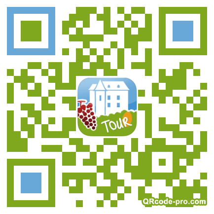 QR code with logo pJY0
