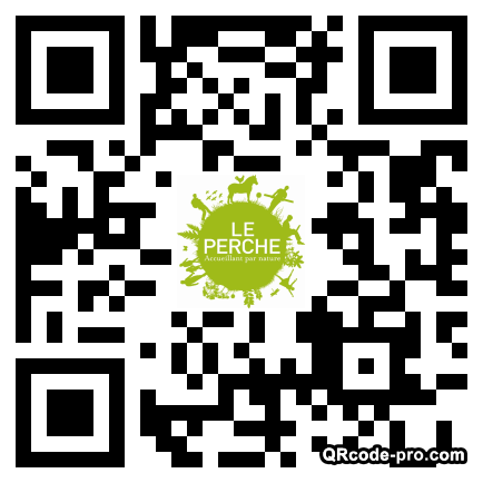 QR code with logo pP90