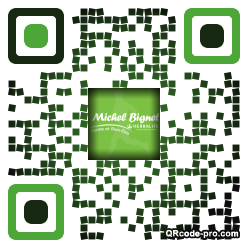 QR code with logo pPB0