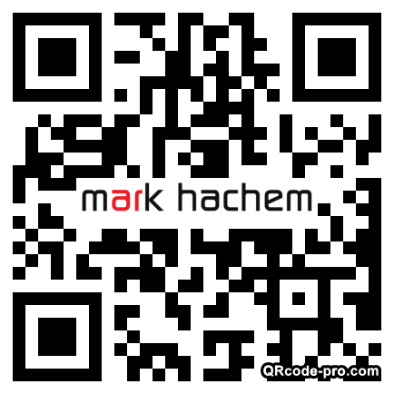 QR code with logo pPE0