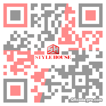 QR code with logo pRY0