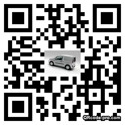 QR code with logo pVK0