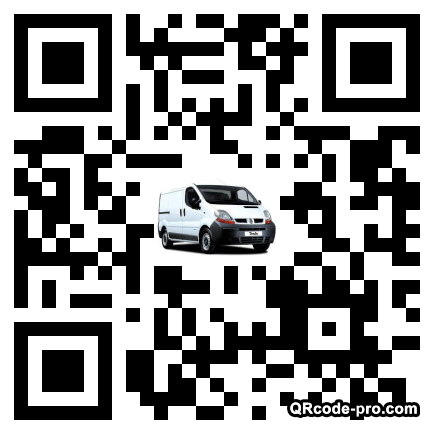 QR code with logo pVL0