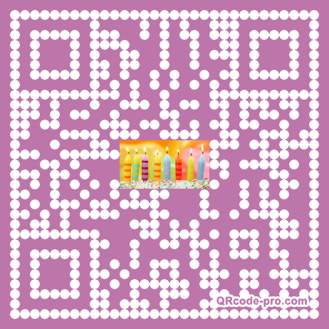 QR code with logo pg70