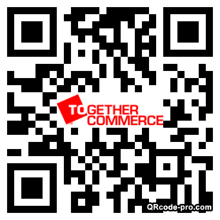 QR code with logo pif0