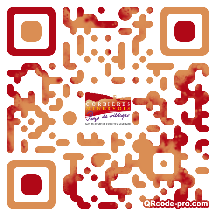 QR code with logo qMD0