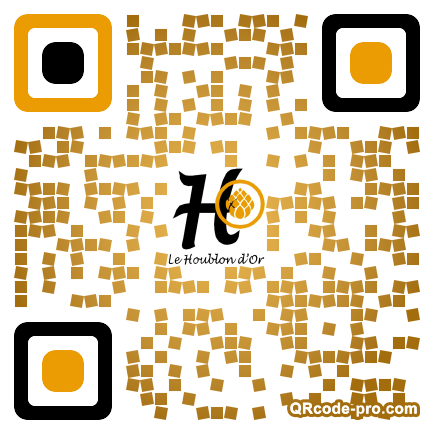 QR code with logo qcf0