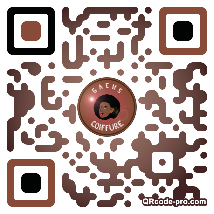 QR code with logo qwF0