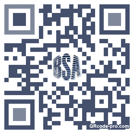 QR code with logo rPA0
