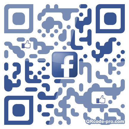 QR code with logo ray0