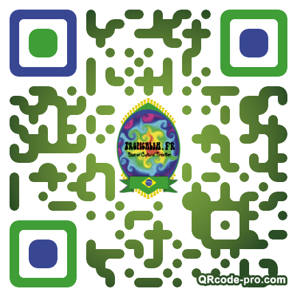 QR code with logo rb20