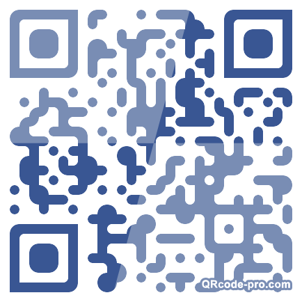 QR code with logo rsr0